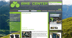 Desktop Screenshot of bikecenter.hu