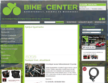 Tablet Screenshot of bikecenter.hu