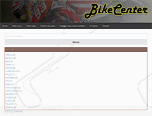 Tablet Screenshot of bikecenter.it